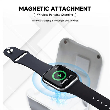 Amazing Wireless Power Bank For Apple Watch All Apple Watch Models With Fast Charging Keeps You Powered - GetGadgets