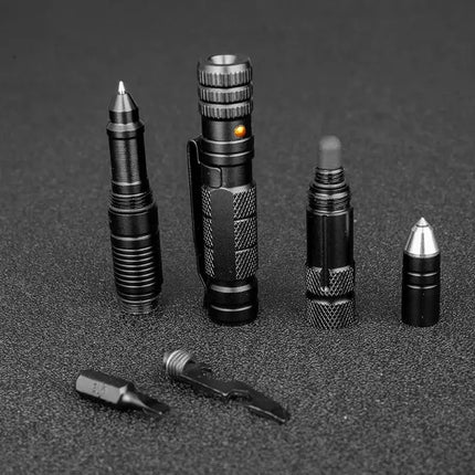 Elesesafe Tactical Pen Self Rescue EDC Screwdriver Tool - GetGadgets