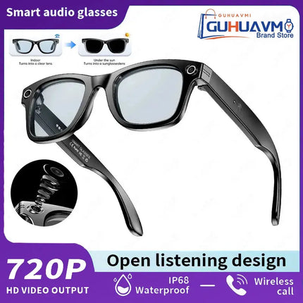 GUHUAVM AI Translation Smart Sunglasses For Tech Fans Calls - GetGadgets