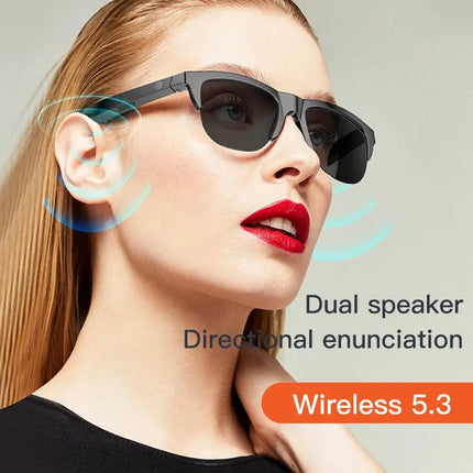 Waterproof Wireless Stereo Glasses With Bluetooth function - GetGadgets