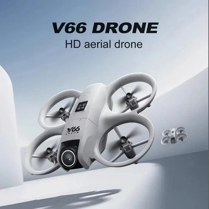 Xiaomi V66 Mini RC Aerial Drone 8K Professinal Wide Angle HD Camera Foldable Obstacle Avoidance Helicopter High Drone Toy New - GetGadgets