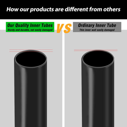 Rugged Two Pack Fat Tire Inner Tubes 20x4.0 Durable Ride