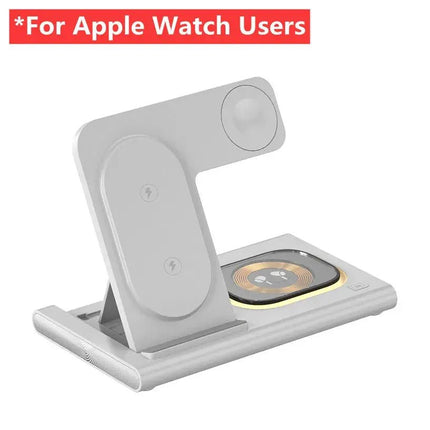 Powerful Foldable 3in1 Fast Charger For iPhone Apple Watch AirPods With 30W Faster Charging - GetGadgets
