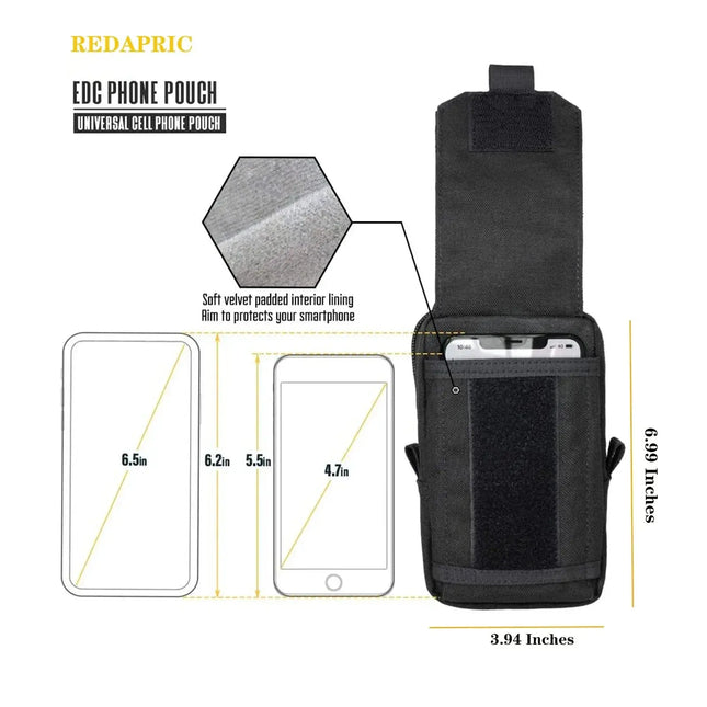 Tactical Molle Pouch Waist Bag Outdoor Men EDC Tool Pouches Utility Gadget Organizer Vest Fanny Pack Purse Mobile Phone Case - GetGadgets