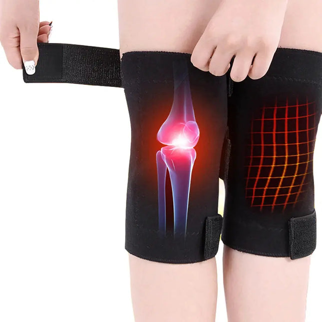 Loogdeel Self Heating Knee Pads Magnetic Therapy Adjustable - GetGadgets