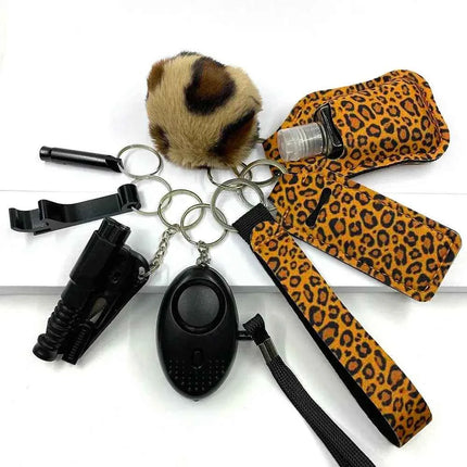 Empowering Self Defense Keychain Set For Women Quick Access Daily Safety