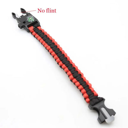 Outdoor Paracord Survival Bracelet Men Women Emergency - GetGadgets