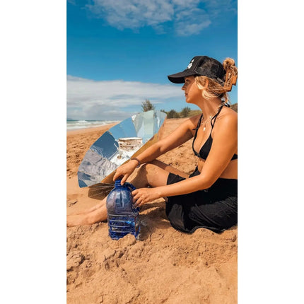 Portable Solar Barbecue Oven 400W Foldable Outdoor Grill - GetGadgets