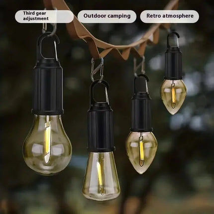 Ultimate LED Camping Hanging Lamp With Rechargeable Battery For Clear Campsite Illumination - GetGadgets