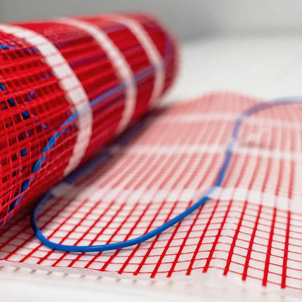 Warmmat Electric Radiant Self-adhesive Floor Heat Heating Mat 4-12m2 The Ceramic Tile Wooden Floor Heating System 150W/m2 - GetGadgets