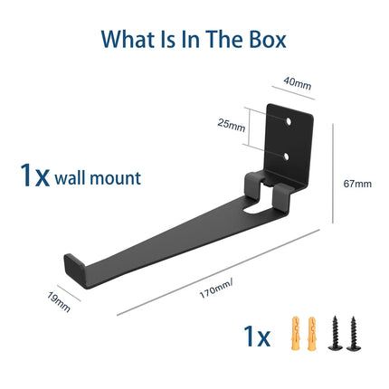 Powerful PS5 Controller Wall Mount With Hidden Cable Management For Neat Organization - GetGadgets