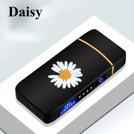 New Electric Lighter USB Charging Windproof Double Arc - GetGadgets