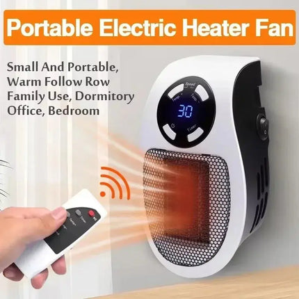 Mini Wall Heater Energy Efficient 500W for Office and Home - GetGadgets