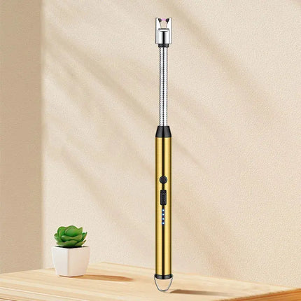 Portable USB Lighter With Windproof Arc Pulse Ignition - GetGadgets