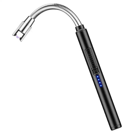 USB Electric Rechargeable Kitchen Lighter Electric Arc BBQ Lighter Windproof Flameless Plasma Ignition Long Gas Lighter - GetGadgets