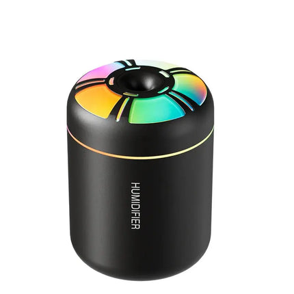 Powerful and Efficient Air Humidifier 180ML Aromatherapy Aroma Diffuser Essential Oil with Colorful Lights for Home Car Bedroom - GetGadgets