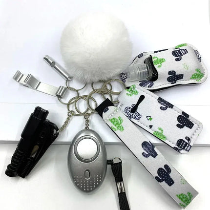 Empowering Self Defense Keychain Set For Women Quick Access Daily Safety GetGadgets