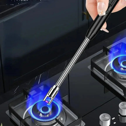 Kitchen USB Electric Arc Lighter Rechargeable Windproof BBQ - GetGadgets