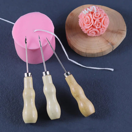 Candle Making Punch Tool Round Hole Cone For Silicone Molds - GetGadgets
