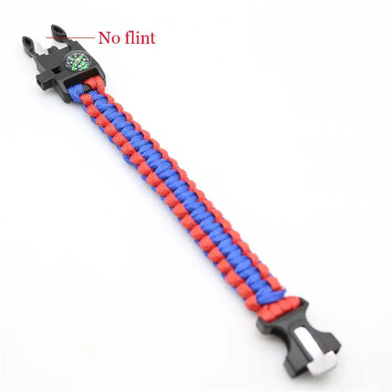Outdoor Paracord Survival Bracelet Men Women Emergency - GetGadgets