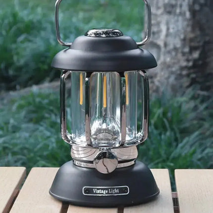 Radiant USB Rechargeable Camping Lamp With LED For Outdoor Adventures Brightens Campsites GetGadgets