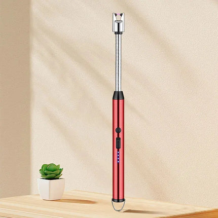 Portable USB Lighter With Windproof Arc Pulse Ignition - GetGadgets