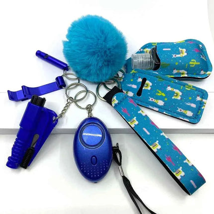 Empowering Self Defense Keychain Set For Women Quick Access Daily Safety