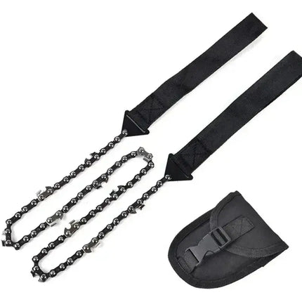 Portable Survival Chain Saw Chainsaws Emergency Camping Hiking Tool Pocket Hand Tool Pouch Outdoor Pocket Chain Saw - GetGadgets
