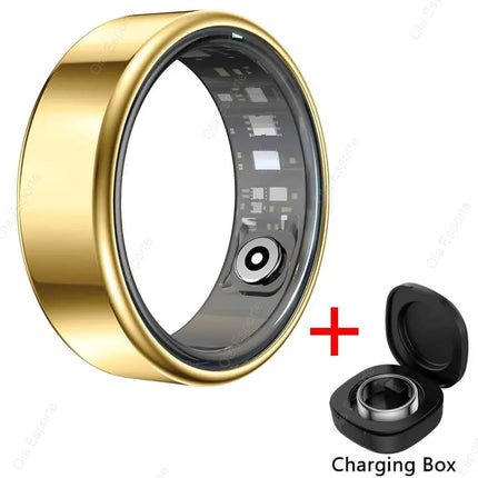 Smart Ring Newest Intelligent Wearable Device For Men Women Bluetooth Heart Rate Sleep Health Monitor Waterproof for IOS Android - GetGadgets