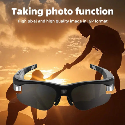 HD 1080P Smart Sports Glasses Camera For Athletes Polarized - GetGadgets