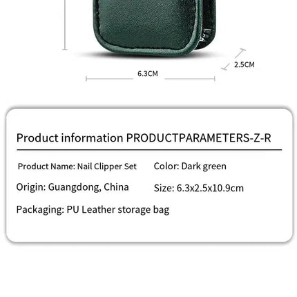 Nail Scissors Set 6 Piece Manicure Beauty Tools Portable - GetGadgets