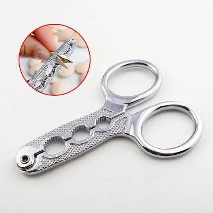 Stainless Steel Sunflower Seed Plier Nut Cracker Kitchen - GetGadgets