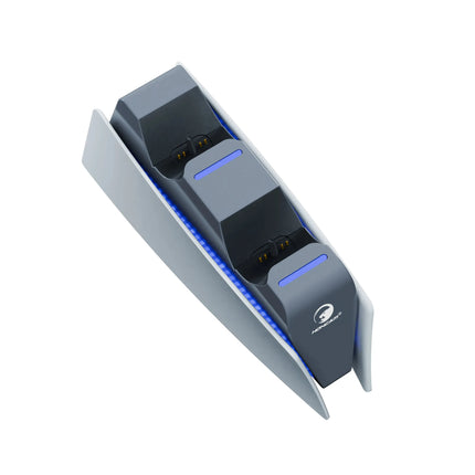 Ultimate Dual Wireless PS5 Charging Dock With LED Indicators Keeps Controllers Ready Fast - GetGadgets