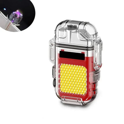 USB Type C Waterproof Lighter Arc Plasma 360 Rotate Outdoor - GetGadgets