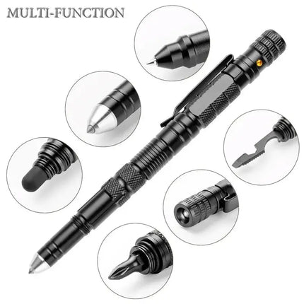 Elesesafe Tactical Pen Self Rescue EDC Screwdriver Tool - GetGadgets