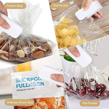 Mini Handheld Heat Bag Sealer Machine Battery Powered - GetGadgets