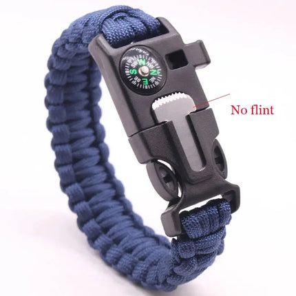 Outdoor Paracord Survival Bracelet Men Women Emergency - GetGadgets