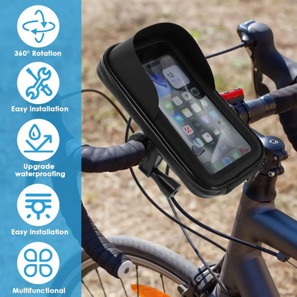 Epic 360 Rotatable Bike Phone Holder Waterproof Safe