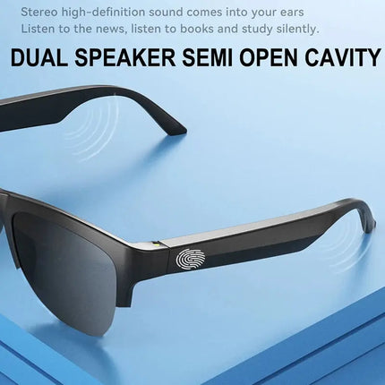 F06 Bluetooth Glasses Polarized Waterproof Mens Sunglasses - GetGadgets
