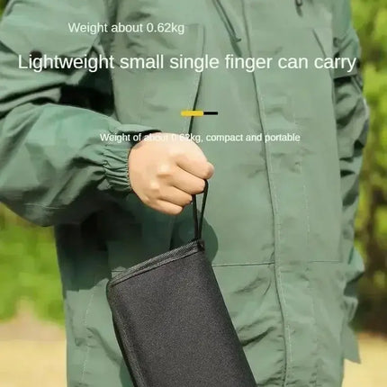 Portable folding stool, foldable hand-held camping stool, special folding stool for camping and fishing outdoors - GetGadgets