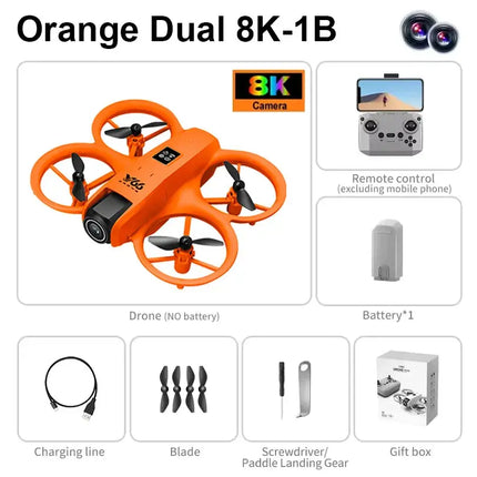 Xiaomi V66 Mini RC Aerial Drone 8K Professinal Wide Angle HD Camera Foldable Obstacle Avoidance Helicopter High Drone Toy New - GetGadgets