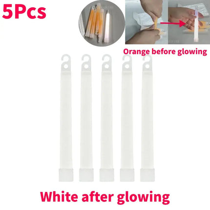 6 Inch Glow Light Sticks For Survival Hiking Camping Gear - GetGadgets