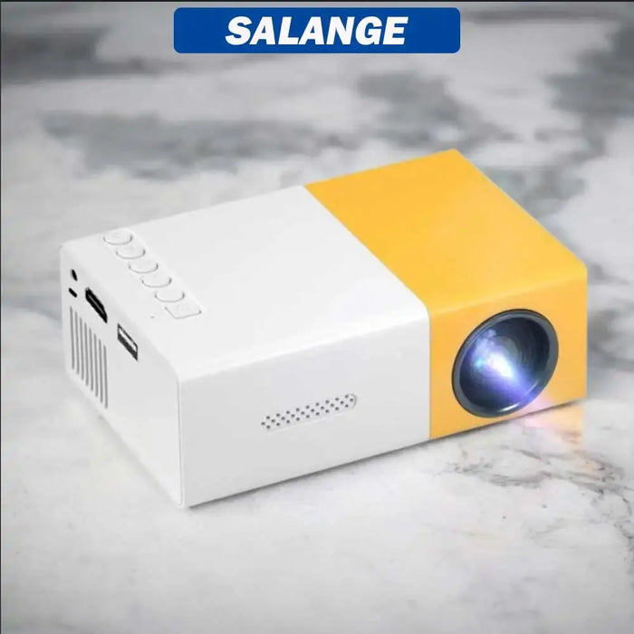 Salange YG300 Mini Projector LED Portable Beamer Compatible with HDMI USB Support 1080P Video Projetor Kids Gift