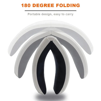 Smart  Electric Eye Massager Air Pressure Hot Compress Massage Glasses Foldable Bluetooth Music Eyes Massage USB Rechargeable - GetGadgets