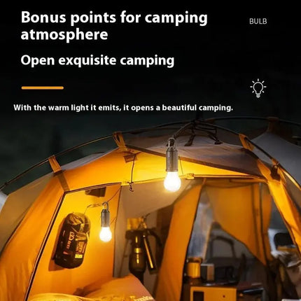 Ultimate LED Camping Hanging Lamp With Rechargeable Battery For Clear Campsite Illumination - GetGadgets
