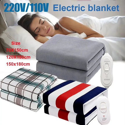 Thick Electric Blanket With Dual Control Thermostat For Bed - GetGadgets