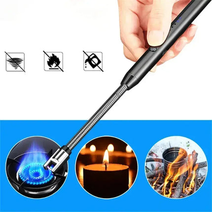 Arc Flameless Plasma Lighter Windproof USB For Outdoors - GetGadgets