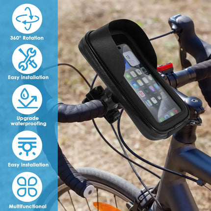 Epic 360 Rotatable Bike Phone Holder Waterproof Safe