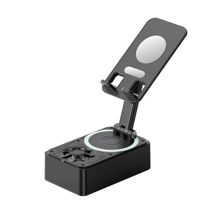 Three In One Phone Holder Stand With Bluetooth Speaker - GetGadgets
