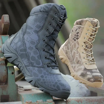 Rugged Waterproof Tactical Boots For Men All Day Comfort - GetGadgets